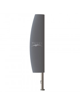 Tucci single lever parasol cover in grey.