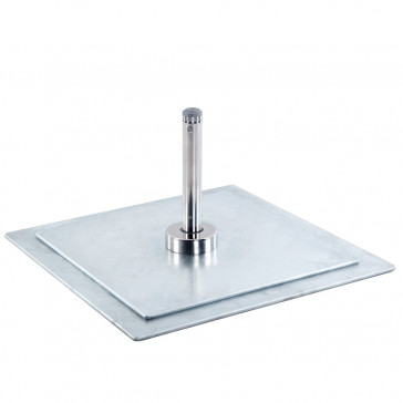 base stand for parasol on white background